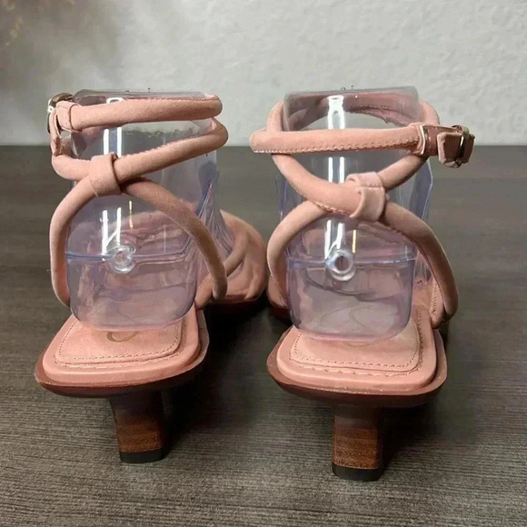 NEW Sam Edelman Womens Dia Leather Ankle Strap Heels - Picture 4 of 13